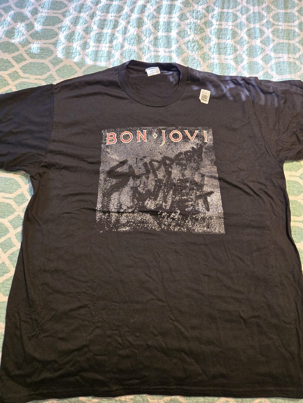 Black Graphic Band T-Shirt
